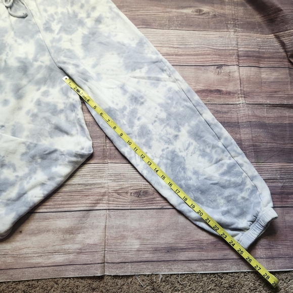 SOLD Aeropostle Blue Tie-Dye Baggy High-Rise Cinched Sweatpants - Picture 3 of 7